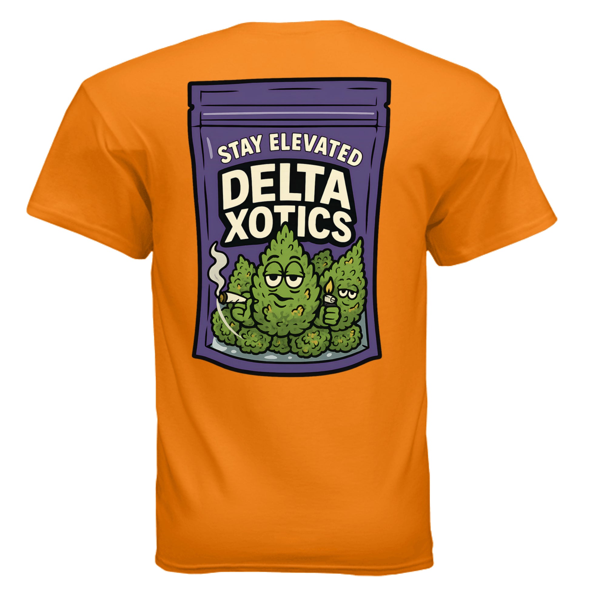 SAFETY ORANGE - BACK